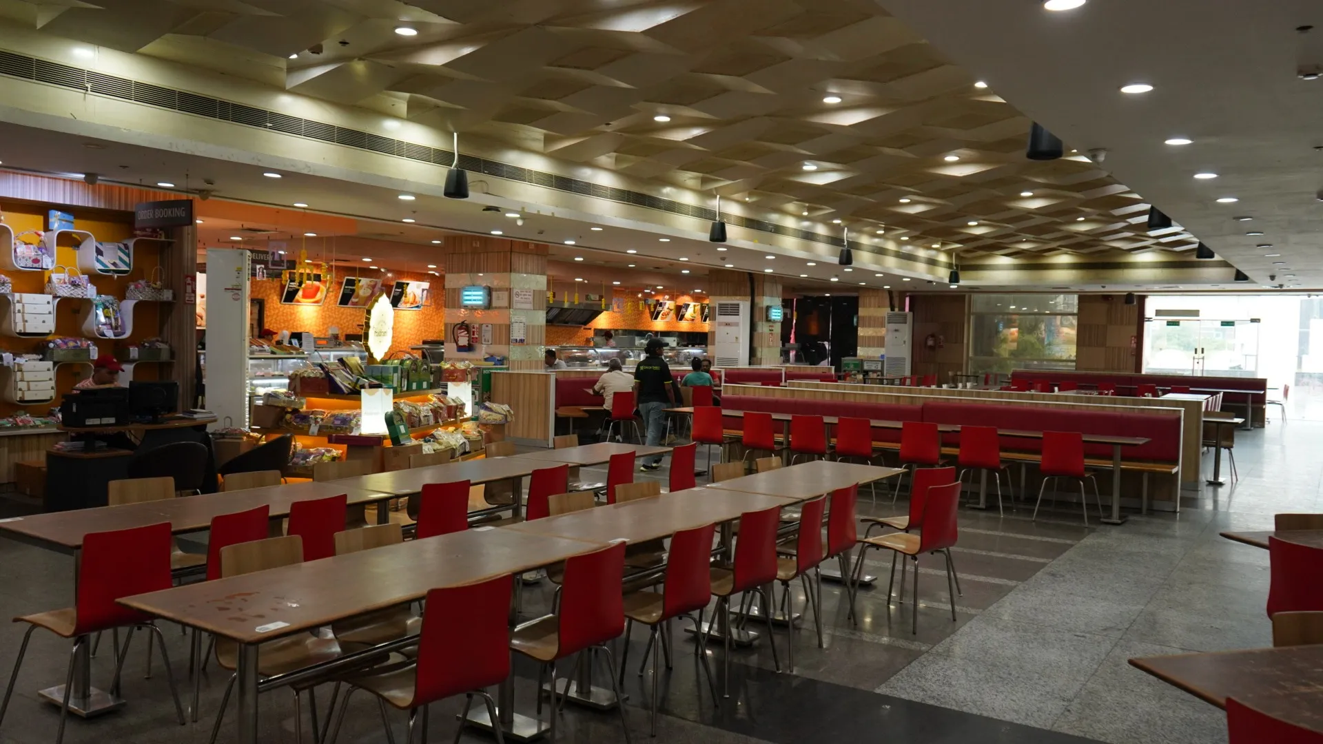 Food court seating hall at MSX Mall